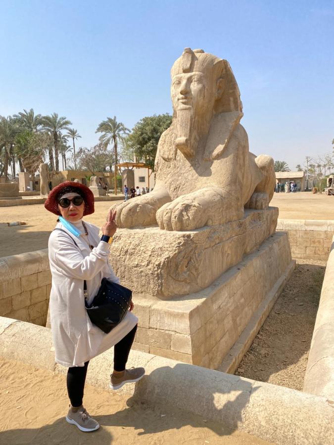 Anubis Pyramids Inn Kairo Bagian luar foto